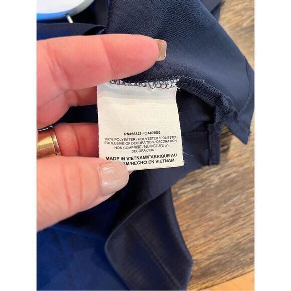 Nike Golf Blue Moisture Wick Polo Shirt sz XL EUC - Picture 7 of 7